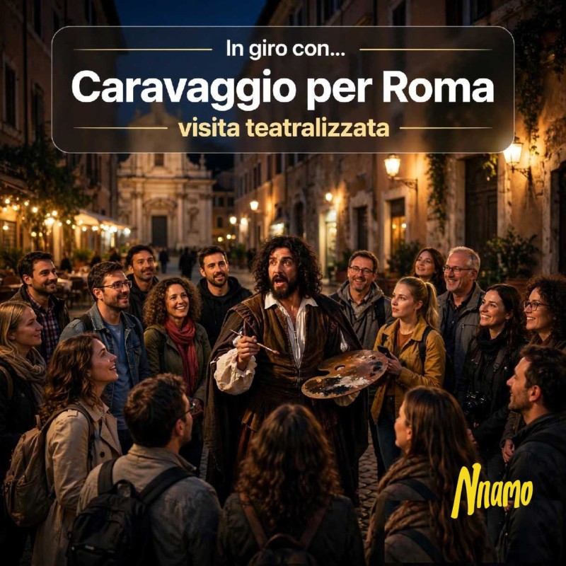 In giro con...CARAVAGGIO per Roma!  - Visita TEATRALIZZATA 